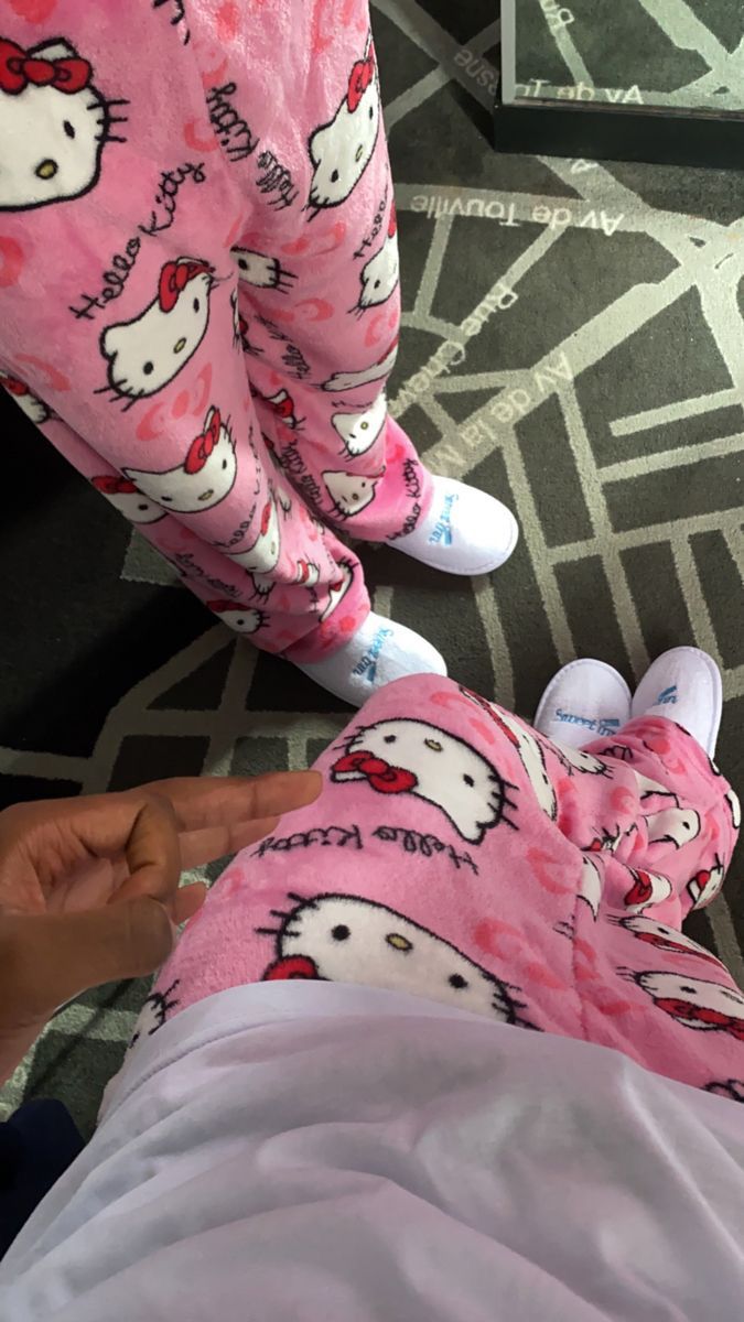 Hello kitty matching pajamas sale